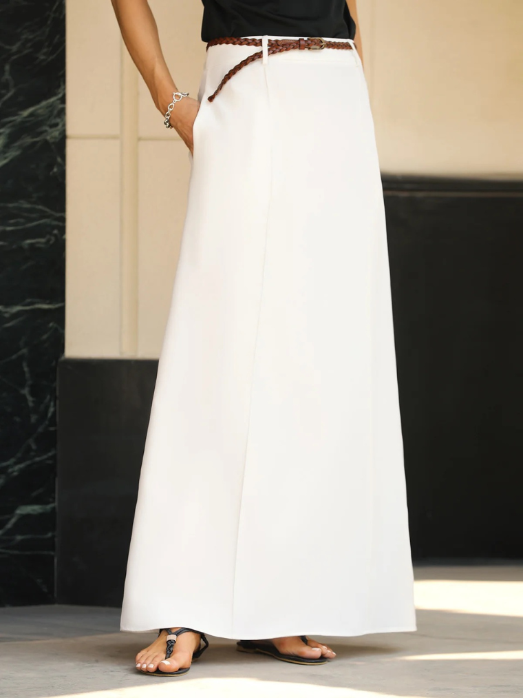 HALEY CONTOUR DRAPE SKIRT