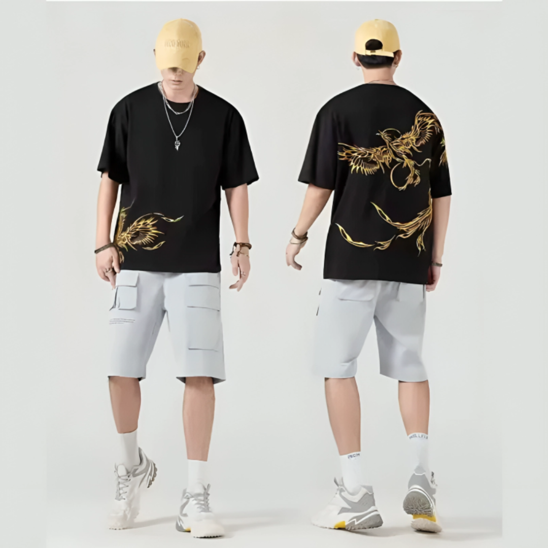 Phoenix Rise Embroidered Tee