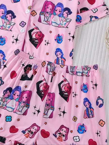 All-Season Butterflies & Hearts PJs