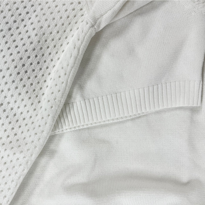 【24-hour shipping out】Men's Sport Lettering Jacquard Crew Neck Short Sleeve Sweater T-Shirt MTA1856C1X