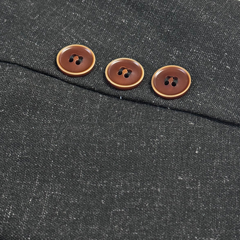 【24-hour shipping out】Men's Casual Linen Notch Lapel Single-breasted Slim-fit Blazer 60504674M