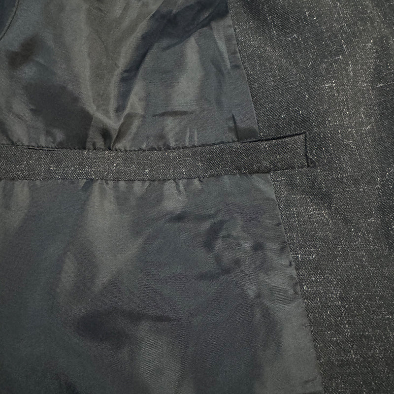 【24-hour shipping out】Men's Casual Linen Notch Lapel Single-breasted Slim-fit Blazer 60504674M