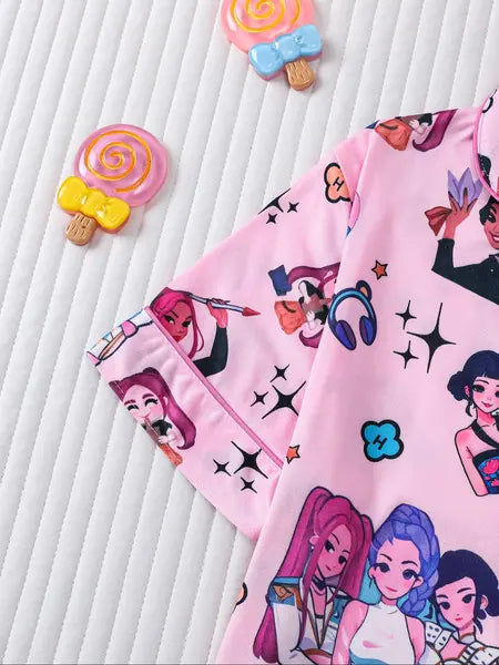 All-Season Butterflies & Hearts PJs