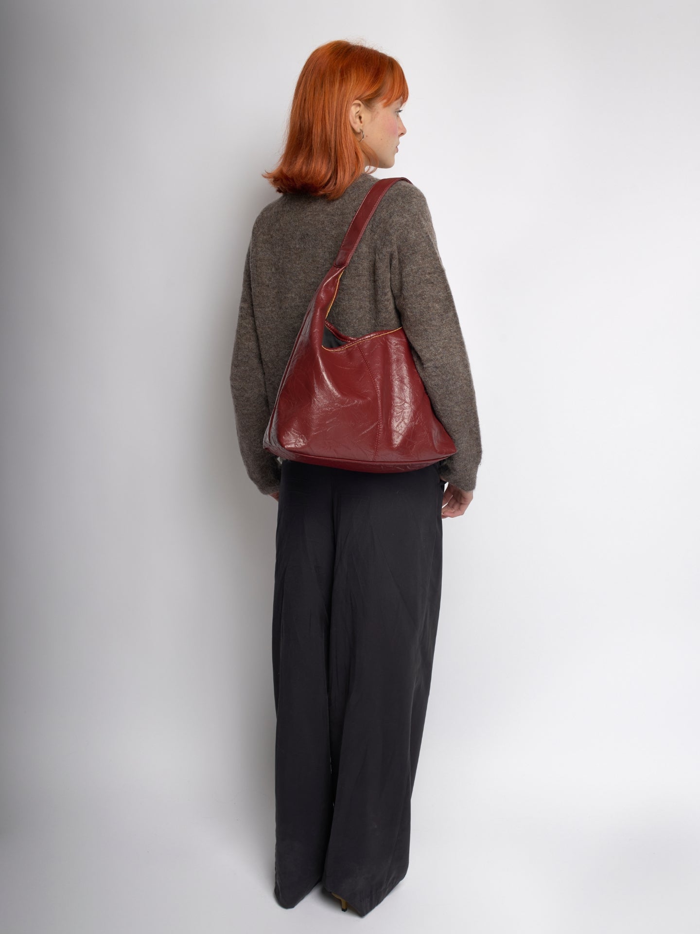Distressed Leather Scarlett Tote – By Valora Designs