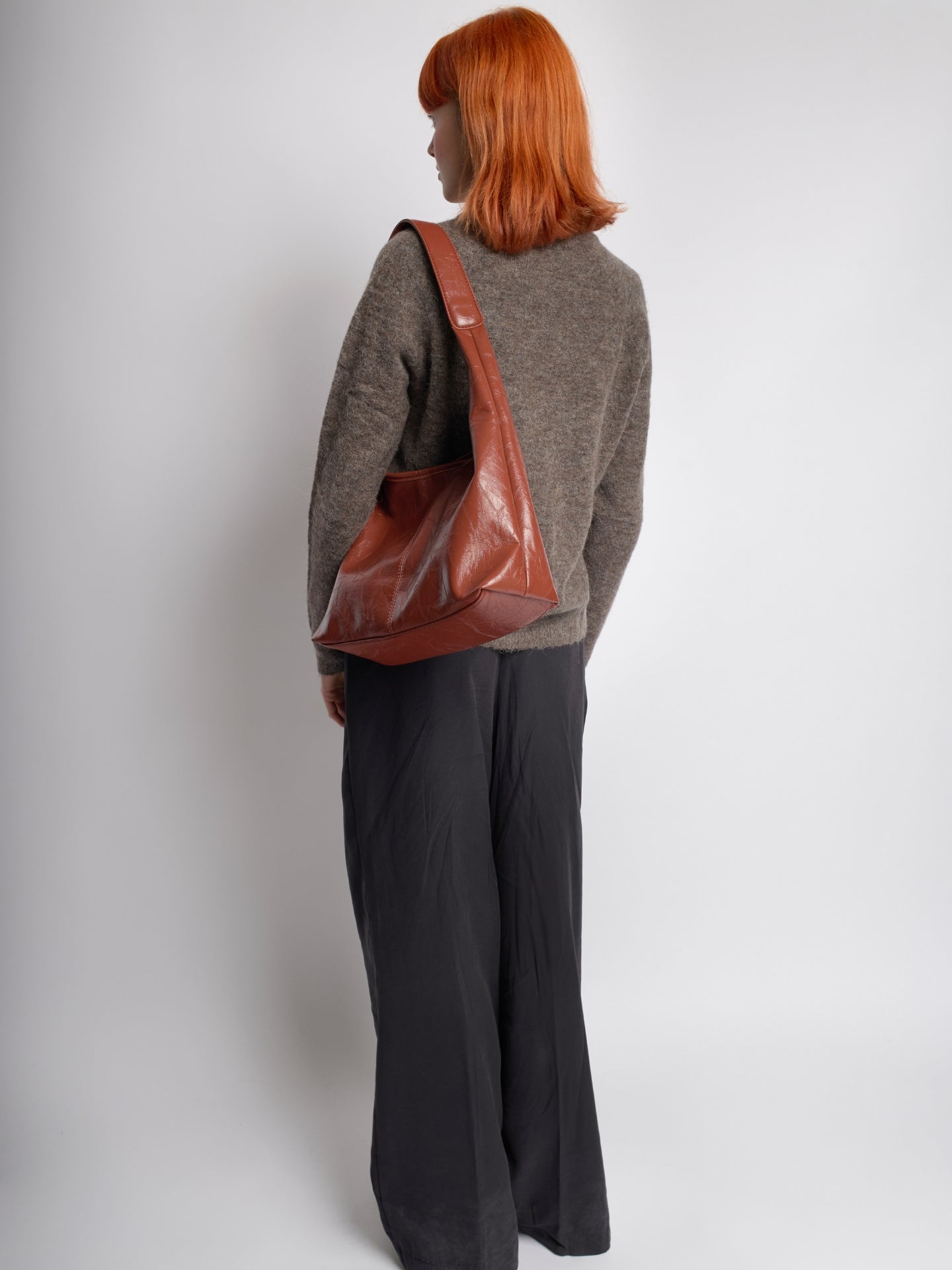 Distressed Leather Scarlett Tote – By Valora Designs