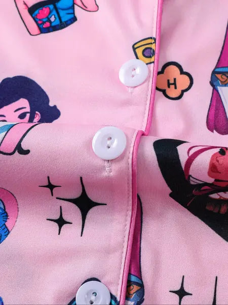 All-Season Butterflies & Hearts PJs
