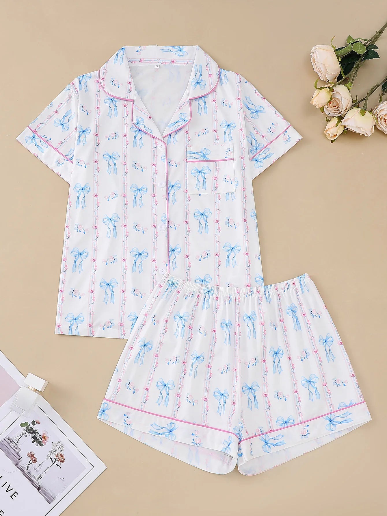 All-Season Butterflies & Hearts PJs