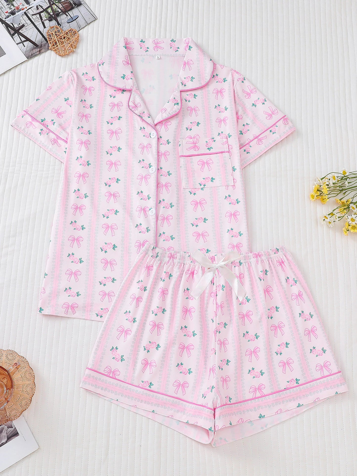 All-Season Butterflies & Hearts PJs