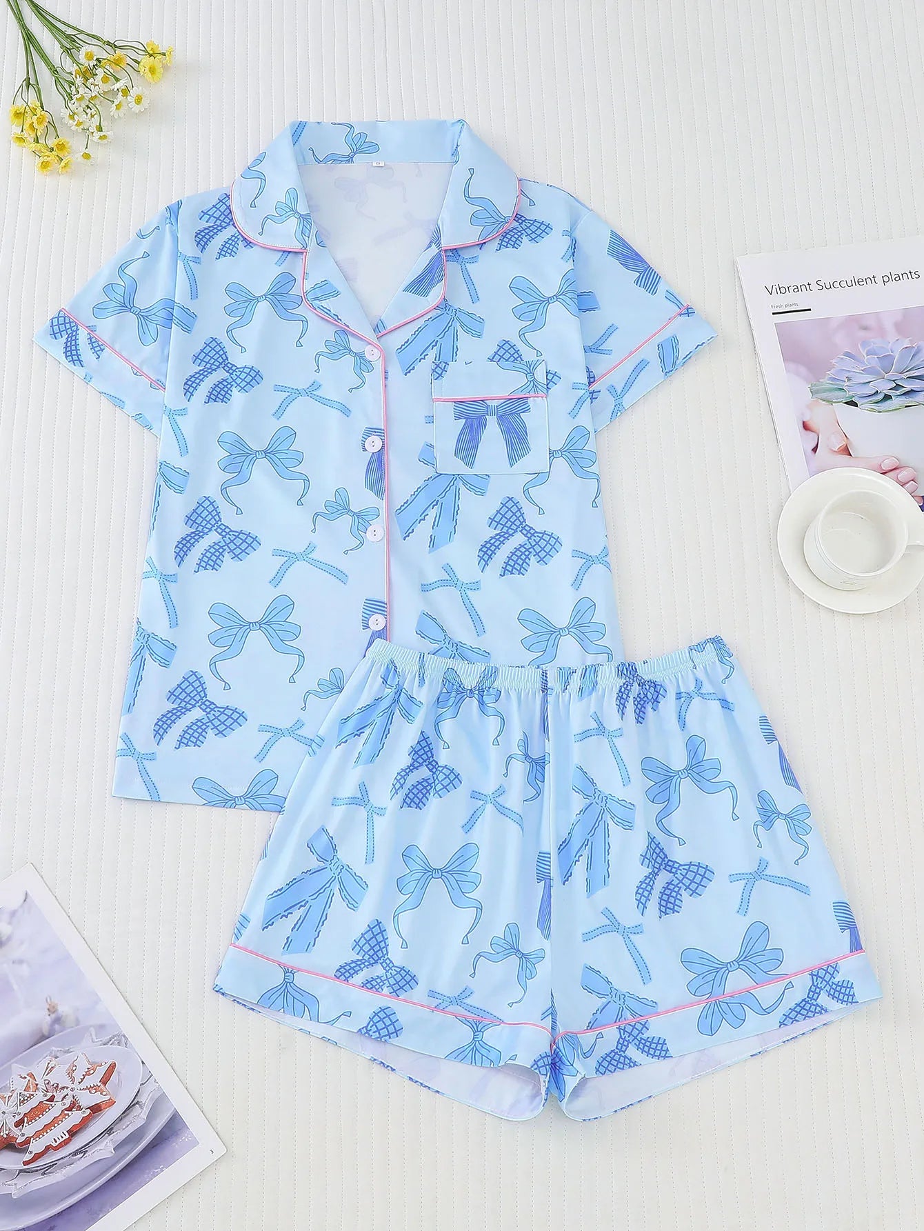 All-Season Butterflies & Hearts PJs