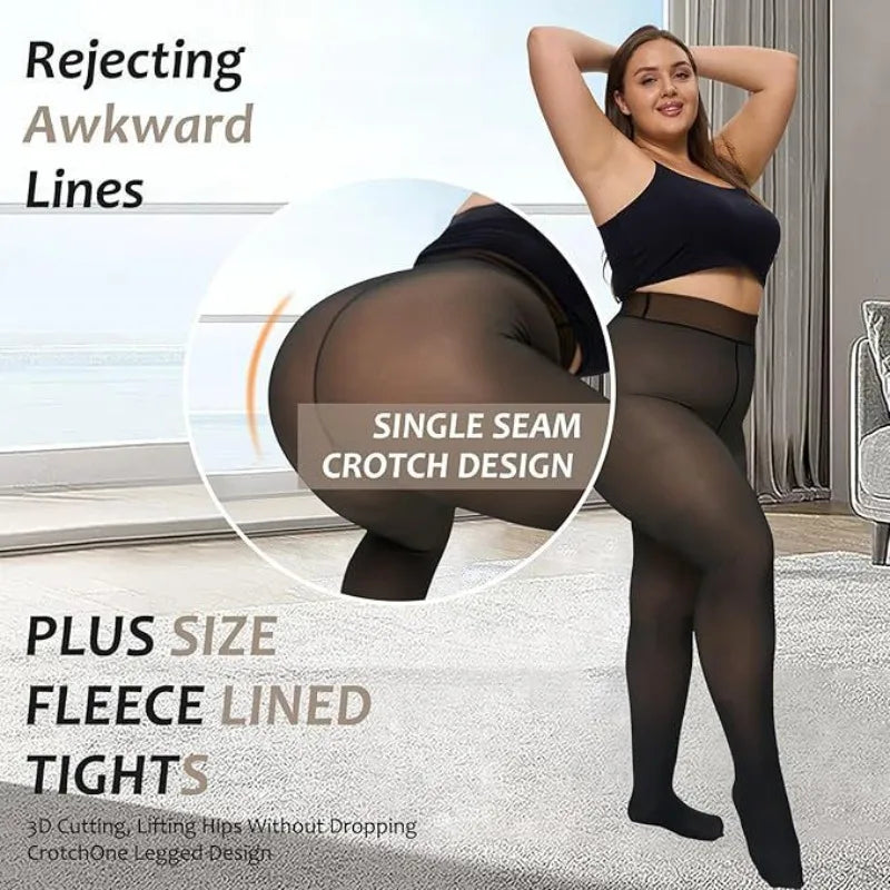 OUFALI Winter Sheer Pantyhose