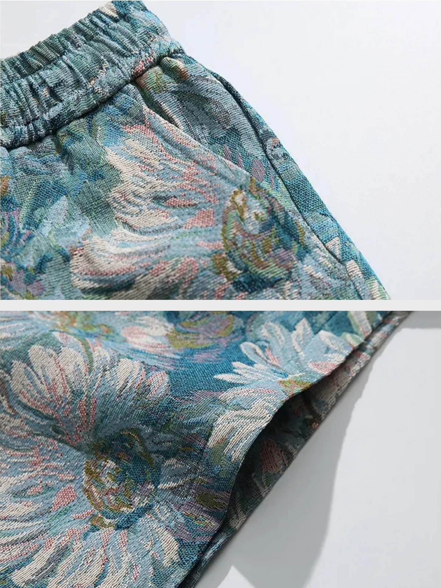 Valora Tapestry Floral Shorts