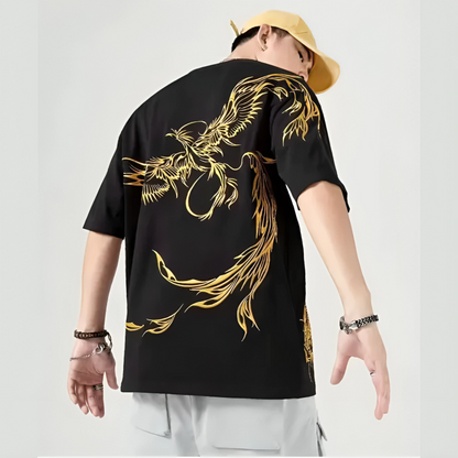 Phoenix Rise Embroidered Tee