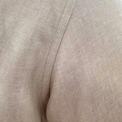 Men's Casual Linen Embroidered Lapel Single Breasted Short Sleeve Shirt MTA2771C3M