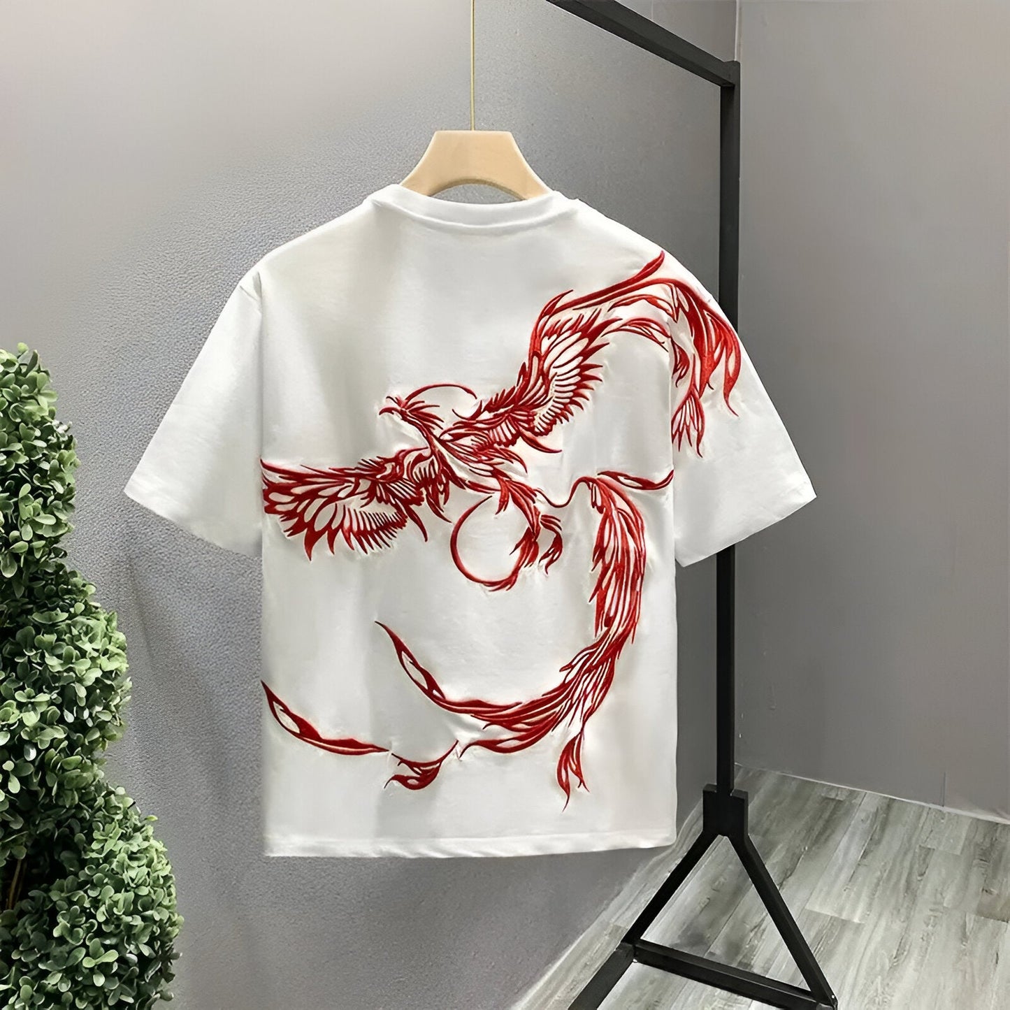 Phoenix Rise Embroidered Tee