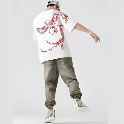 Phoenix Rise Embroidered Tee