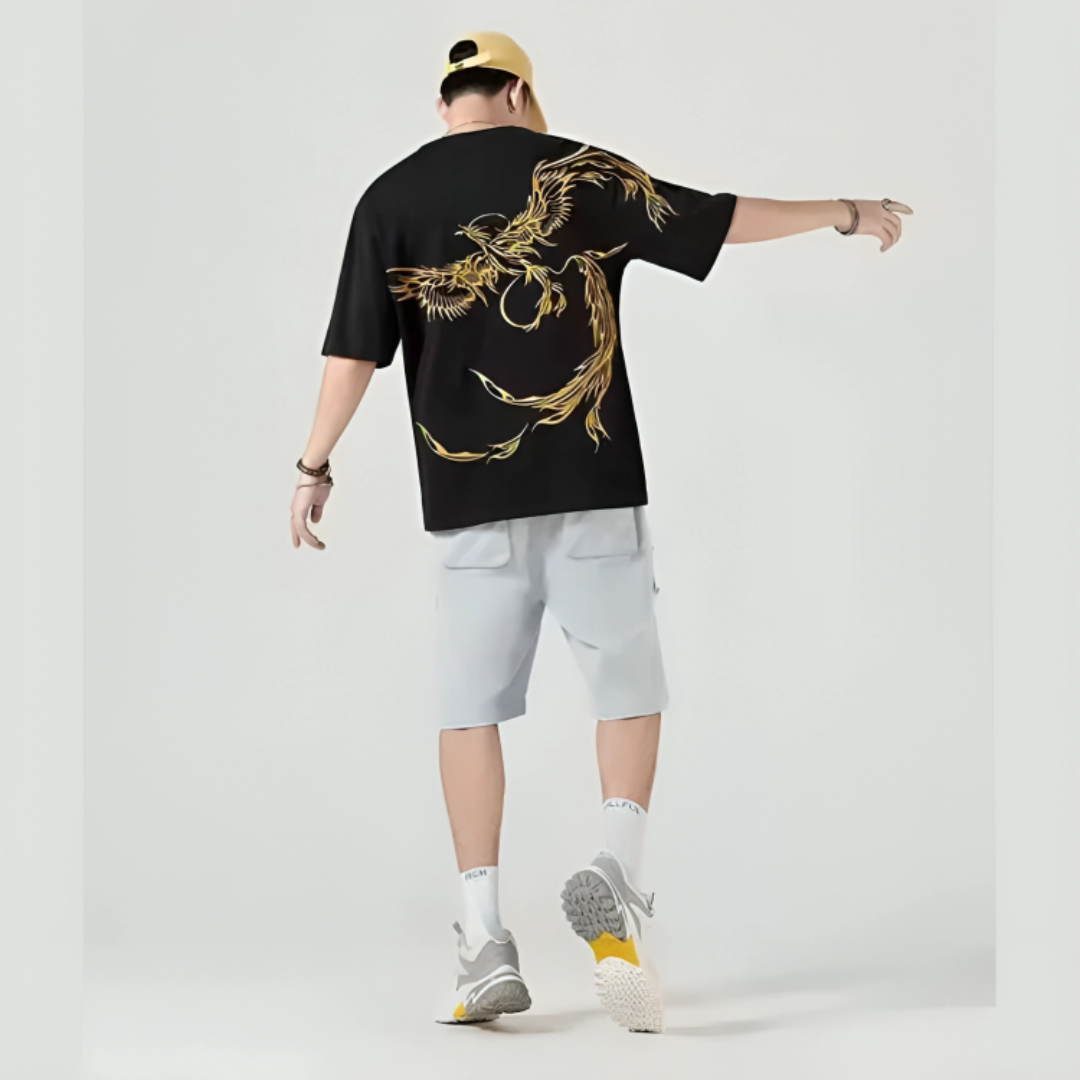 Phoenix Rise Embroidered Tee