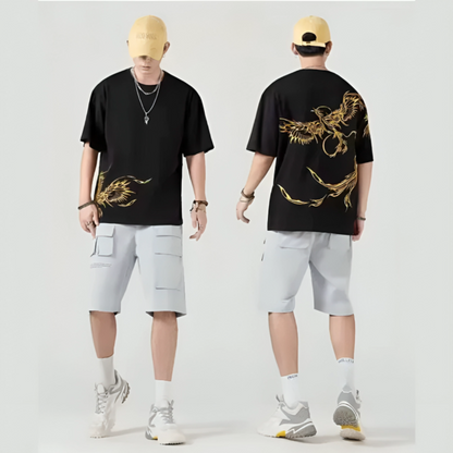 Phoenix Rise Embroidered Tee