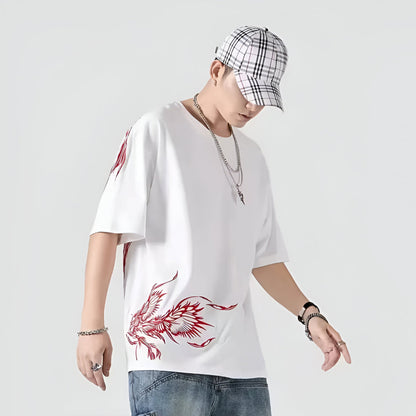 Phoenix Rise Embroidered Tee