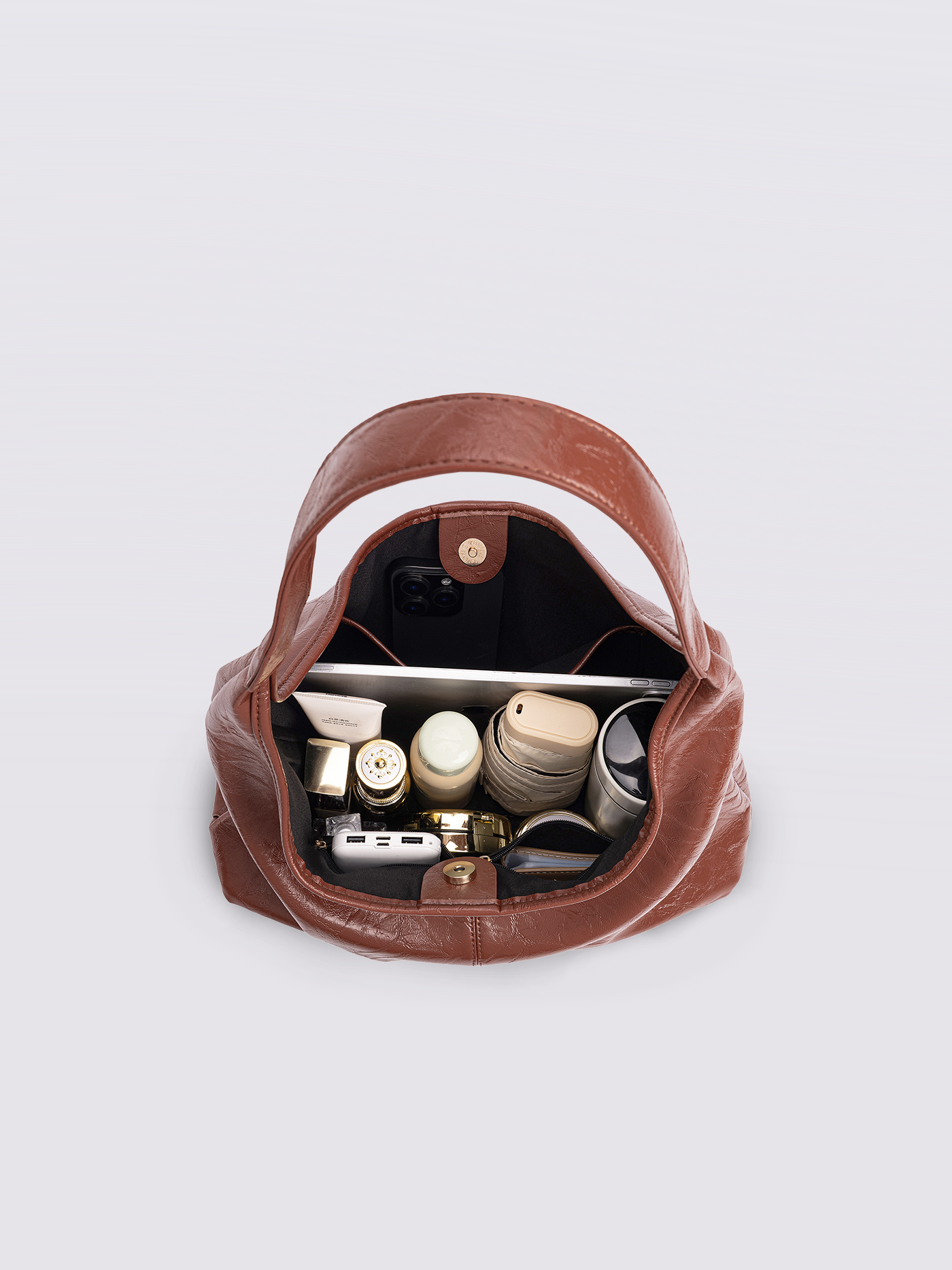 Distressed Leather  Scarlett Tote – By Valora Designs