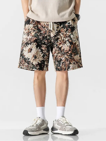 Valora Tapestry Floral Shorts