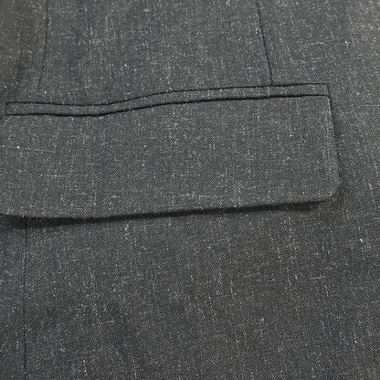 【24-hour shipping out】Men's Casual Linen Notch Lapel Single-breasted Slim-fit Blazer 60504674M