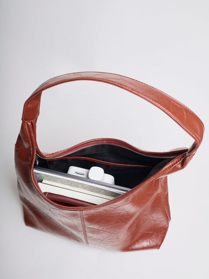 Distressed Leather  Scarlett Tote – By Valora Designs