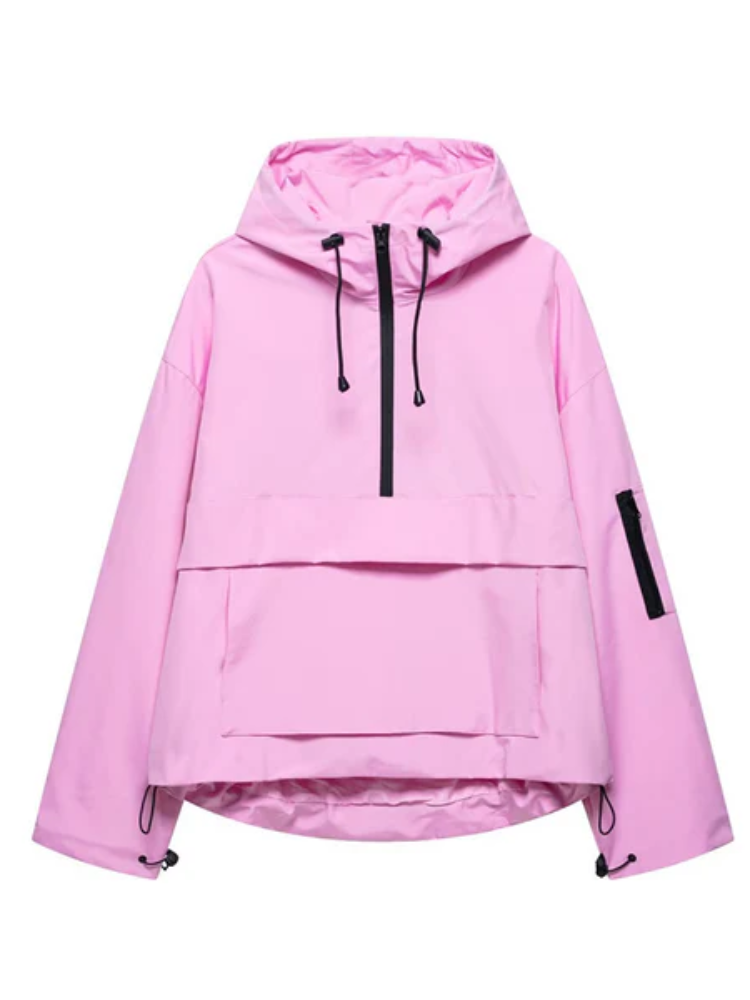 Puffed Waterproof Weather-Resistant Coat