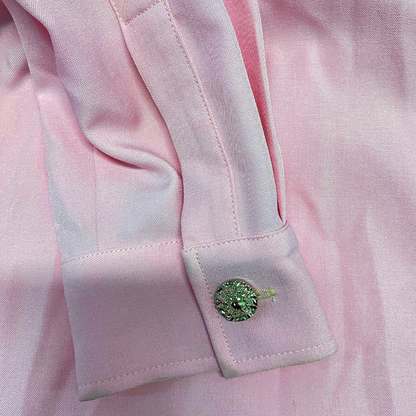 【24-hour shipping out】Men's American Retro Western Style Cotton Blend Embroidered Long Sleeve Shirt 96546825K