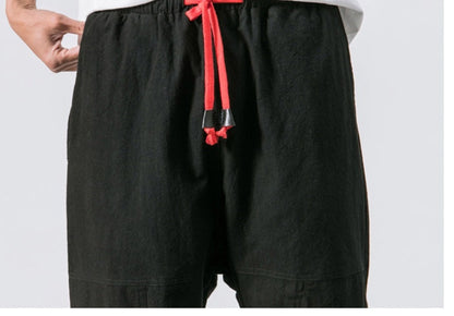 Kyoto Drift Linen Shorts