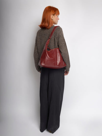 Distressed Leather  Scarlett Tote – By Valora Designs