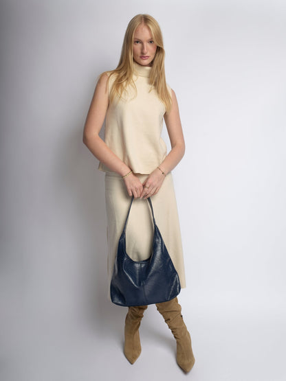 Distressed Leather  Scarlett Tote – By Valora Designs