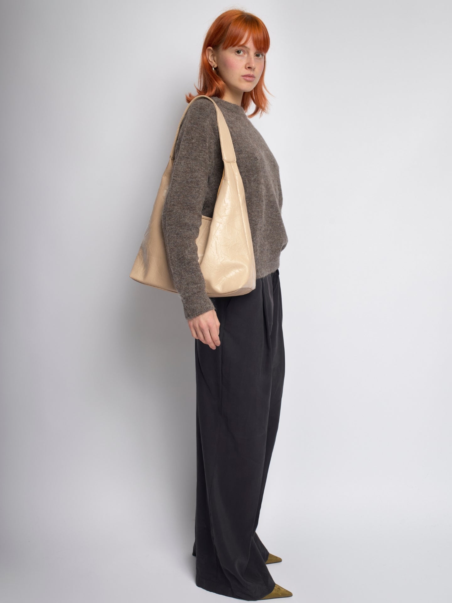 Distressed Leather  Scarlett Tote – By Valora Designs