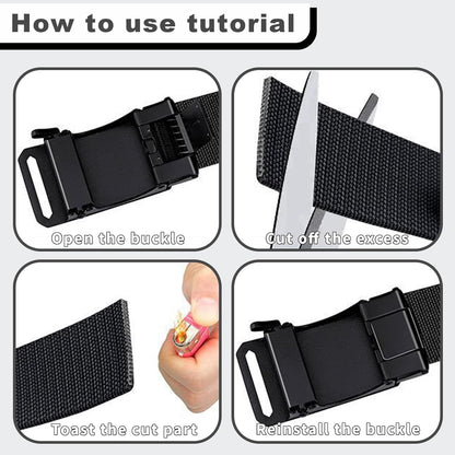 Stretch-Fit Tactical Belt – Ultra-Light