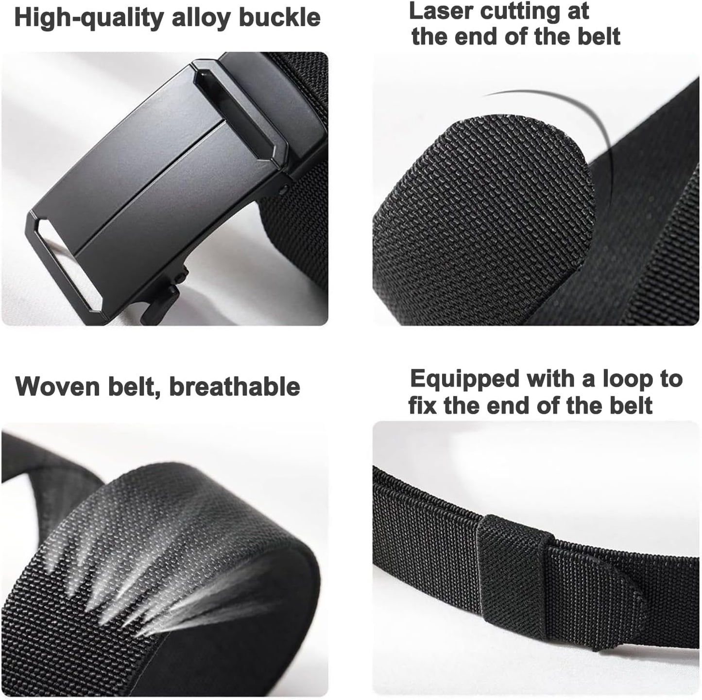 Stretch-Fit Tactical Belt – Ultra-Light