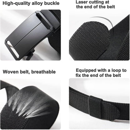 Stretch-Fit Tactical Belt – Ultra-Light