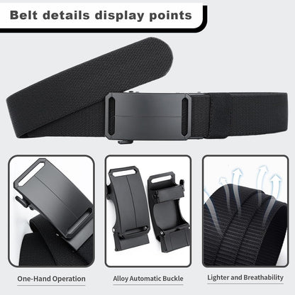 Stretch-Fit Tactical Belt – Ultra-Light