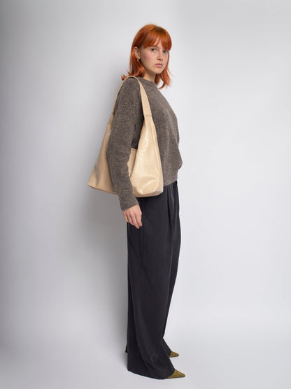 Distressed Leather  Scarlett Tote – By Valora Designs