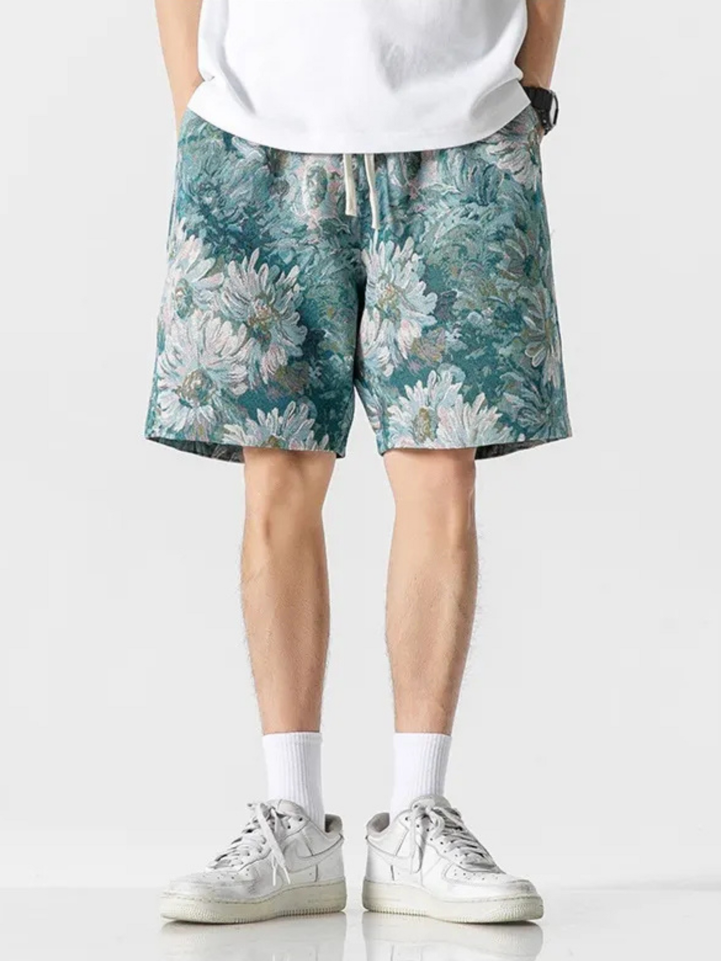 Valora Tapestry Floral Shorts