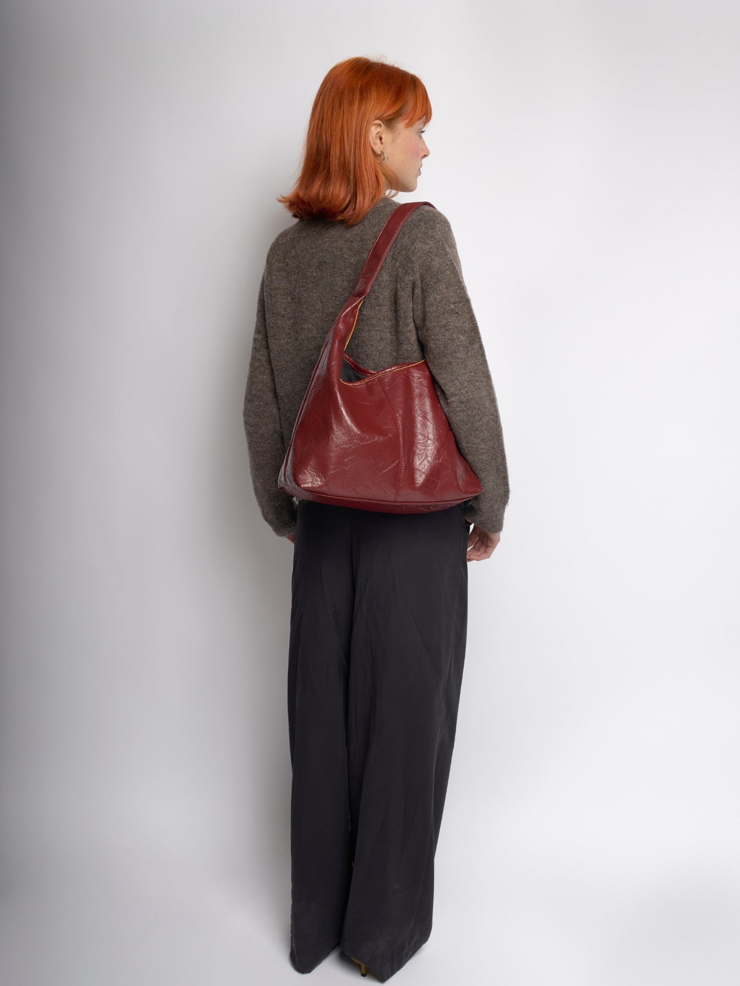 Distressed Leather  Scarlett Tote – By Valora Designs