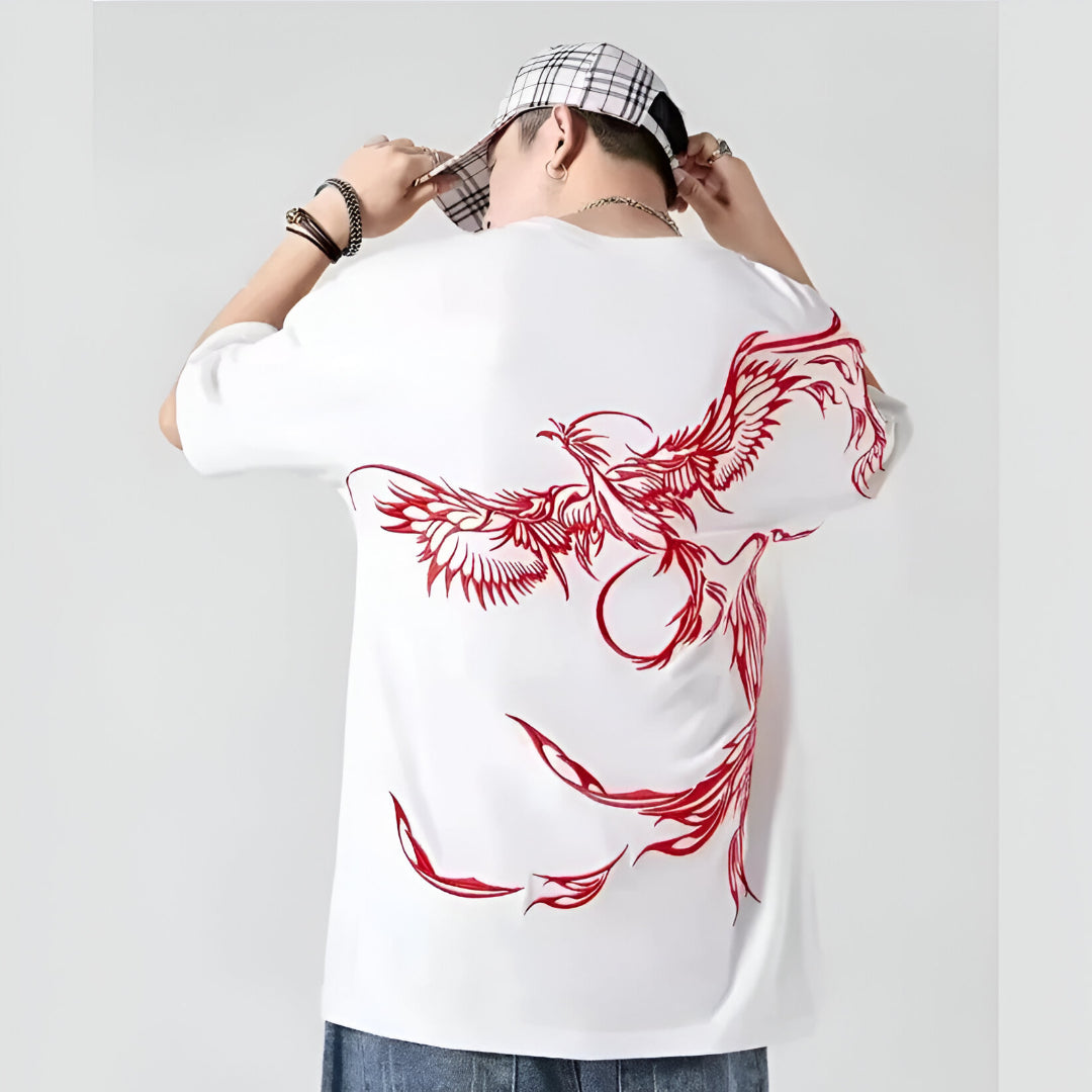 Phoenix Rise Embroidered Tee