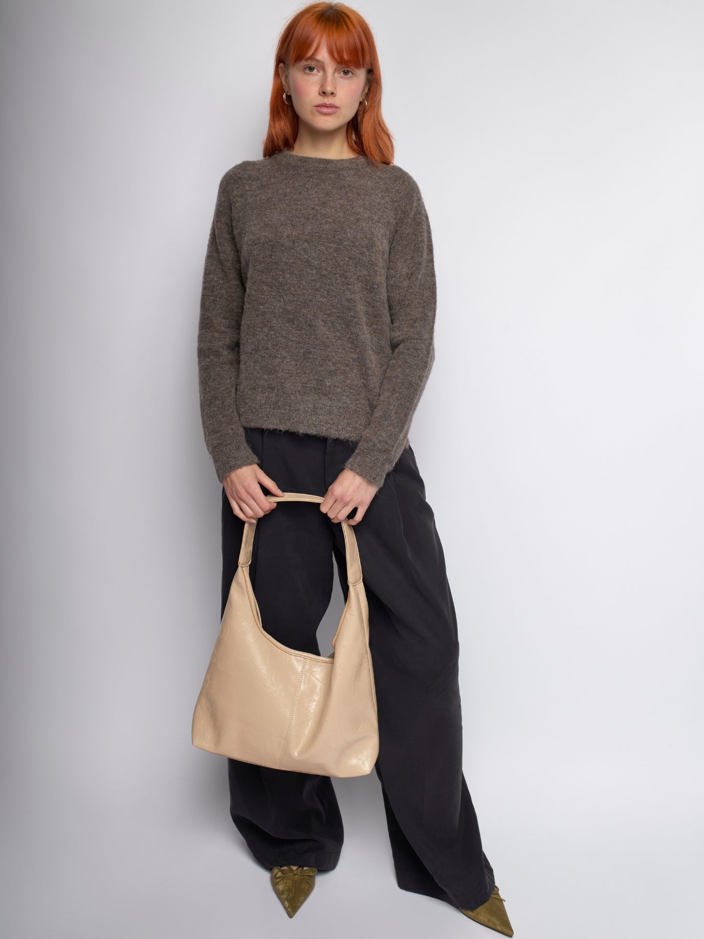 Distressed Leather  Scarlett Tote – By Valora Designs