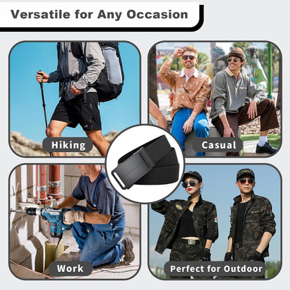 Stretch-Fit Tactical Belt – Ultra-Light