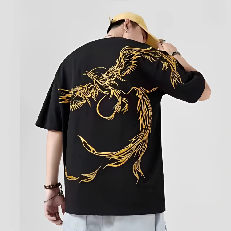 Phoenix Rise Embroidered Tee