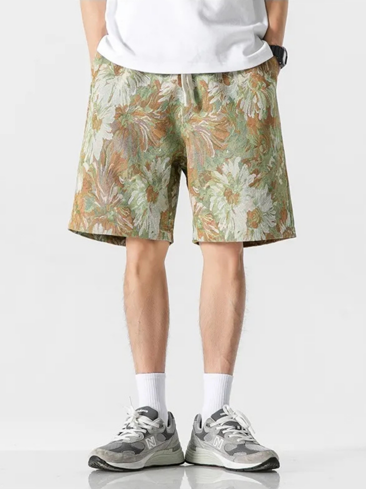 Valora Tapestry Floral Shorts