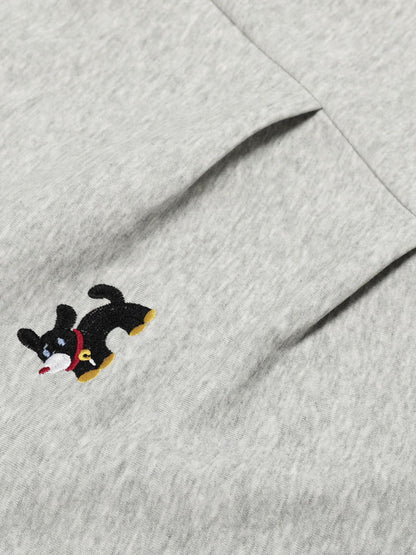 Aelfric Eden Embroidery Puppy Baggy Barrel Sweatpants