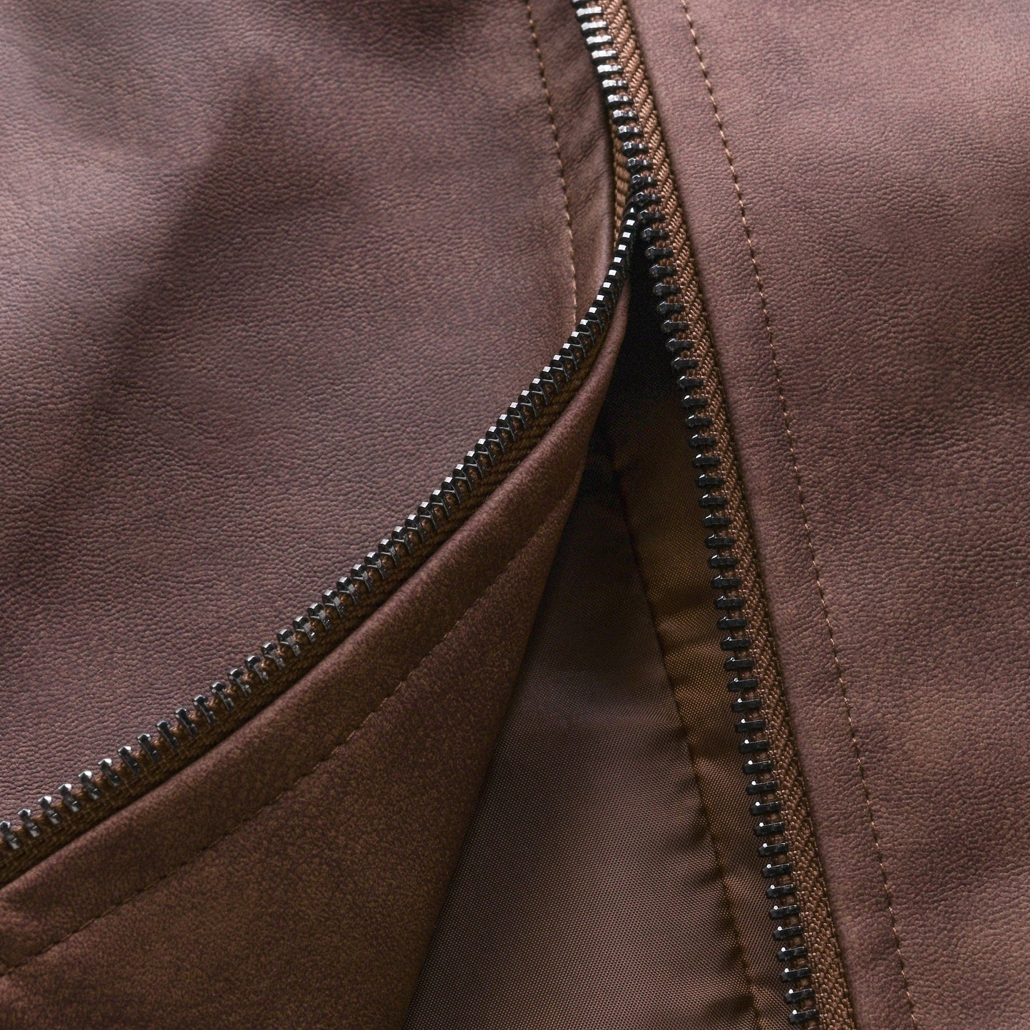 【24-hour shipping out】Mens Classic Fashion Zipper Leather Jacket 98679789U