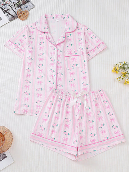 All-Season Butterflies & Hearts PJs