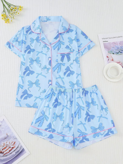 All-Season Butterflies & Hearts PJs