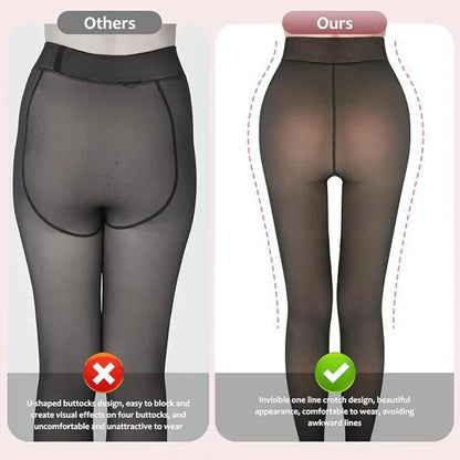 OUFALI Winter Sheer Pantyhose