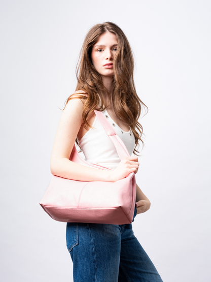 Distressed Leather  Scarlett Tote – By Valora Designs